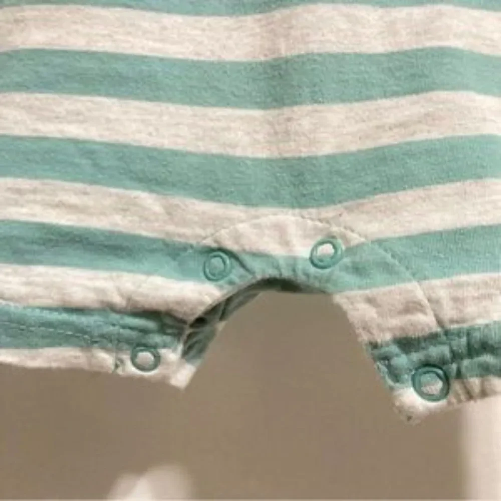 CARTERS Child of Mine Frog Summer Play One Piece Romper Unisex 3 to 6 Months